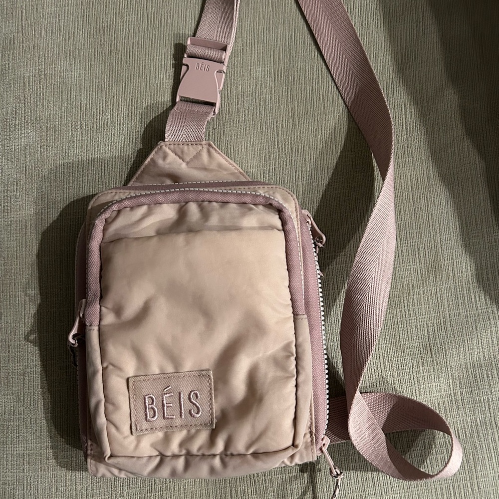Pink Beis Crossbody Bag